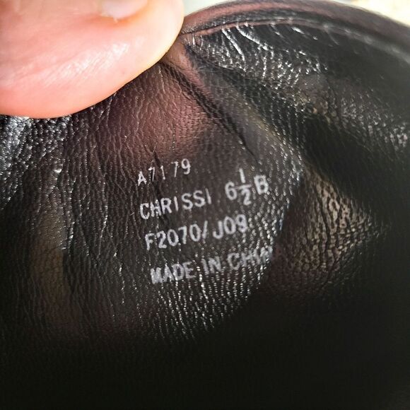 Coach Logo Chrissi Black Riding Boots - Picture 7 of 8